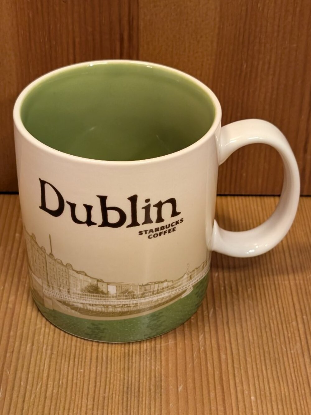 DUBLIN Ireland 2009 Starbucks GLOBAL COLLECTOR SERIES Coffee Mug 16 oz - LNUC